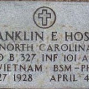 F. Hosler (grave)