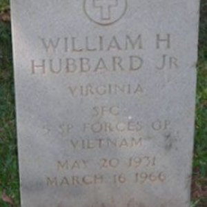 W. Hubbard (grave)