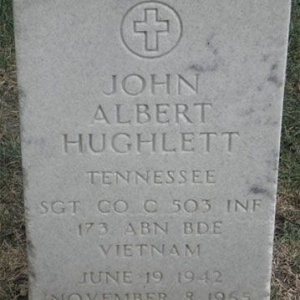 J. Hughlett (grave)