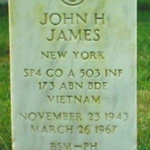 J. James (grave)