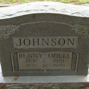 B. Johnson (grave)