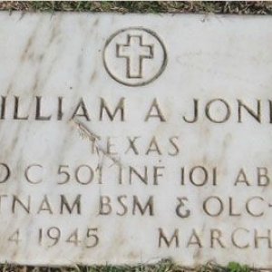 W. Jones (grave)