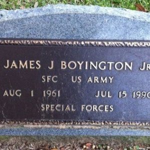 J. Boyington (grave)