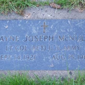 W. McNulty (grave)