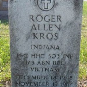 R. Kros (grave)