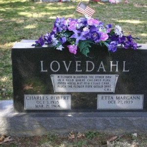 C. Lovedahl (grave)
