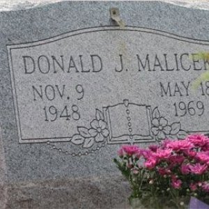 D. Malicek (grave)