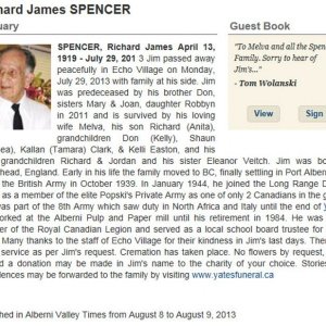 Richard Spencer (obituary)