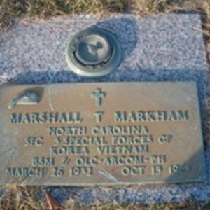 M. Markham (grave)