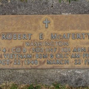 R. McAferty (grave)