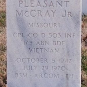 P. McCray (grave)