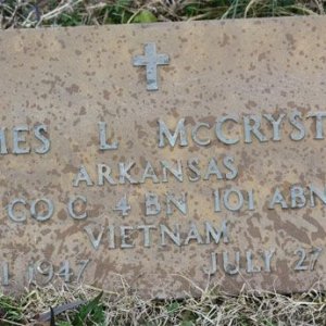 J. McCrystal (grave)