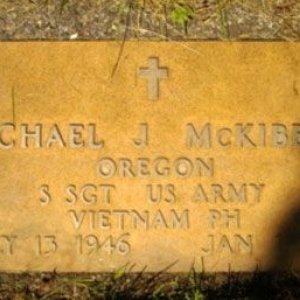 M. McKibban (grave)