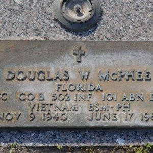 D. McPhee (grave)