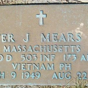 P. Mears (grave)