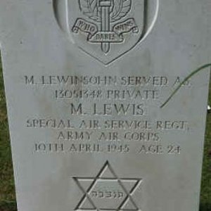 M. Lewis (grave)