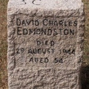 D. Edmondston (grave)
