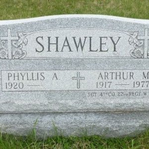 Arthur M. Shawley (grave)