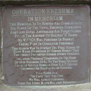 Operation Freshman Memorial,Skitten,Caithness