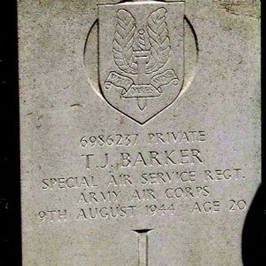 T. Barker (grave)
