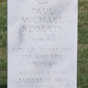 P. Roberts (grave)