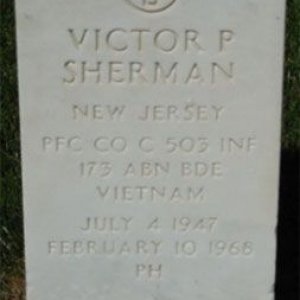 V. Sherman (grave)