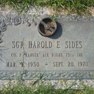H. Sides (grave)