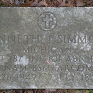 K. Simmons (grave)
