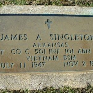 J. Singleton (grave)