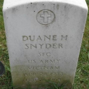 D. Snyder (grave)