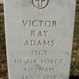 V. Adams (grave)