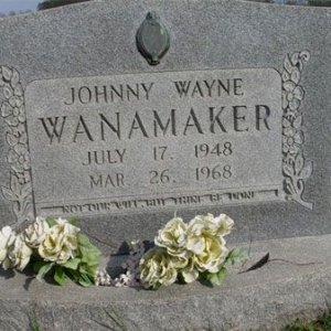 J. Wanamaker (grave)