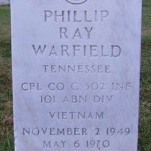P. Warfield (grave)
