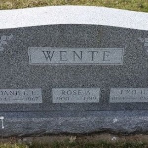 D. Wente (grave)