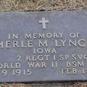 M. Lynch (memorial stone)