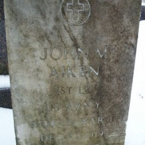 John M. Aiken (grave)