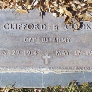 Clifford B. Cook (grave)