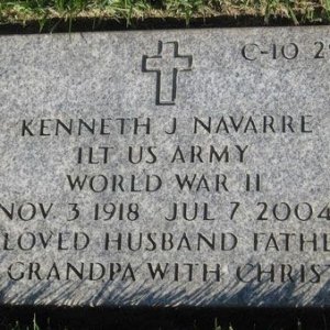 Kenneth J. Navarre (grave)