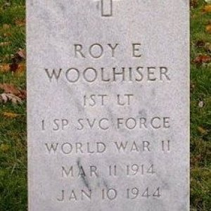 R. Woolhiser (grave)