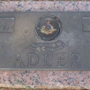 Raymond E. Adler (grave)
