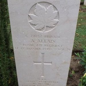 A. Allain (grave)