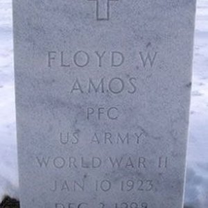 Floyd W. Amos (grave)