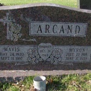 Myron M. Arcand (grave)