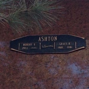 Robert E. Ashton (grave)