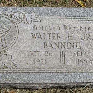 Walter H. Banning,Jr  (grave)