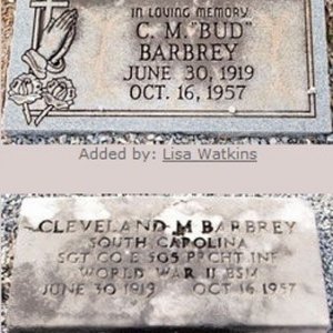 Cleveland M. Barbrey (grave)