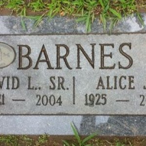 David L. Barnes (grave)