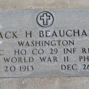 Jack H. Beauchamp (grave)