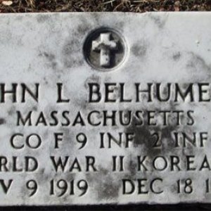 John L. Belhumeur (grave)