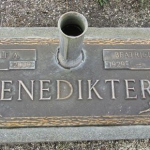 Rudolf A. Benedikter (grave)